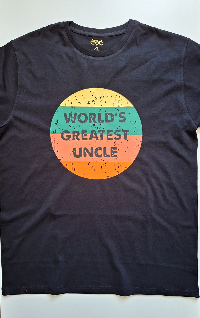World's Greatest Uncle T-shirt - Catch Body Customs