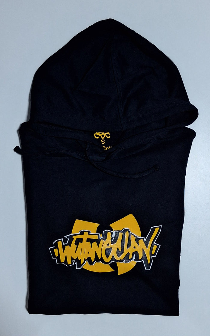 Wu-Tang Fat Graffiti Marker Hoodie - Catch Body Customs