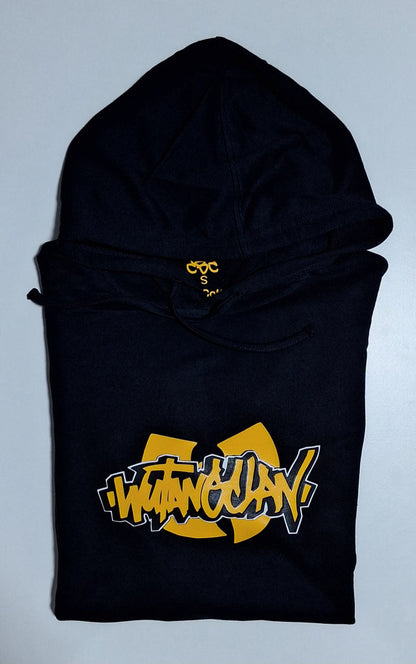 Wu-Tang Fat Graffiti Marker Hoodie - Catch Body Customs