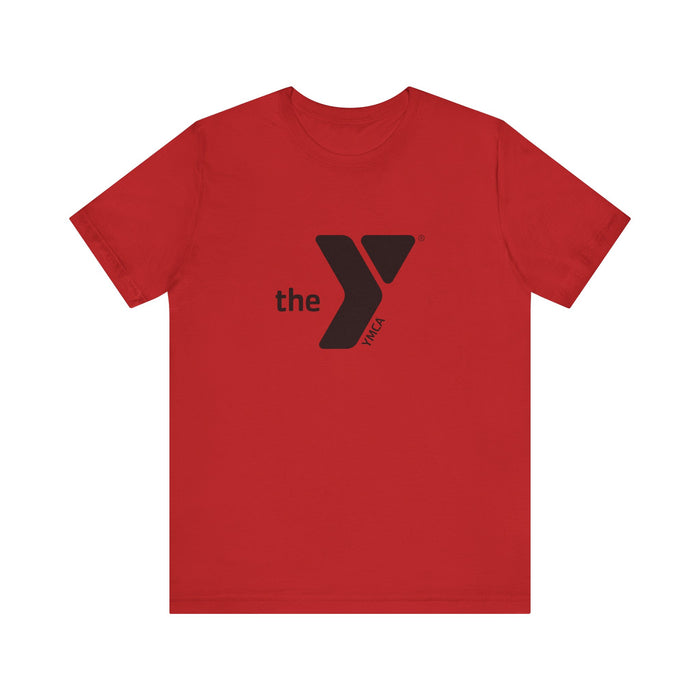 Y Logo Black Unisex Jersey Short Sleeve Tee