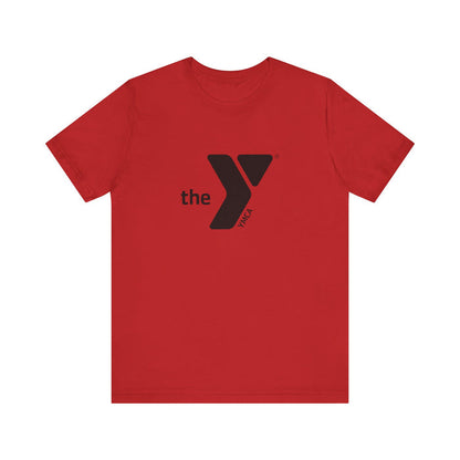 Y Logo Black Unisex Jersey Short Sleeve Tee
