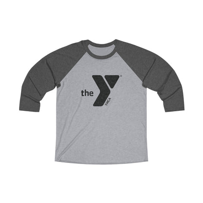 Y logo Unisex Tri-Blend 3\4 Raglan Tee