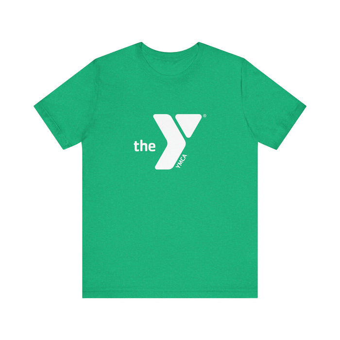 Y Logo White Unisex Jersey Short Sleeve Tee