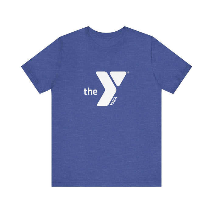 Y Logo White Unisex Jersey Short Sleeve Tee