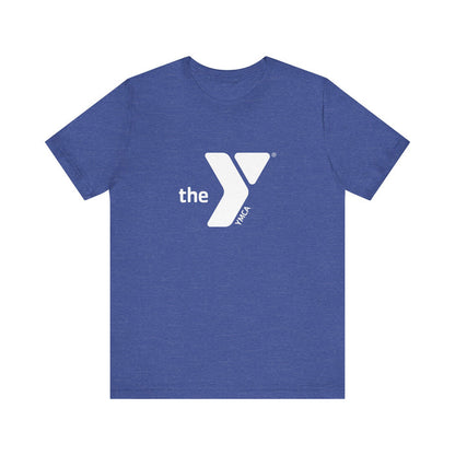 Y Logo White Unisex Jersey Short Sleeve Tee