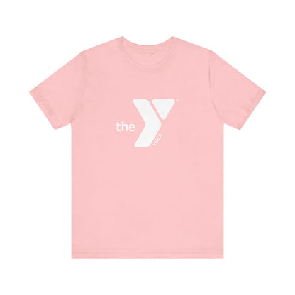 Y Logo White Unisex Jersey Short Sleeve Tee