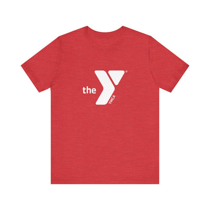 Y Logo White Unisex Jersey Short Sleeve Tee