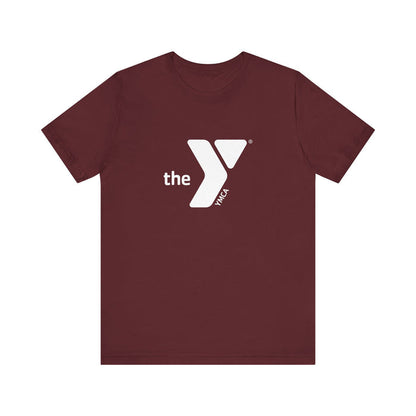 Y Logo White Unisex Jersey Short Sleeve Tee