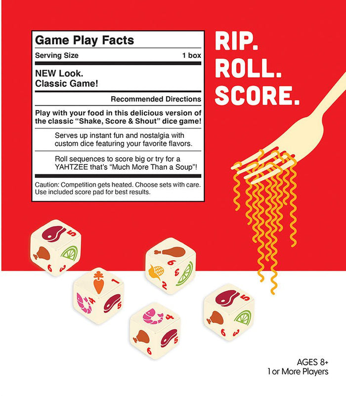 Yahtzee Dice Game - Cup Noodles Edition - Game - Chess-House