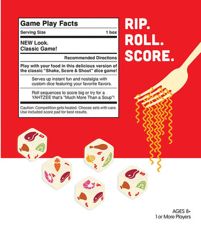 Yahtzee Dice Game - Cup Noodles Edition - Game - Chess-House