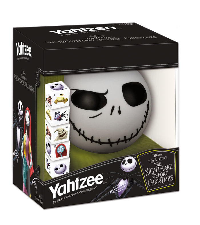 Yahtzee Dice Game - Nightmare Before Christmas Edition - Game - Chess-House