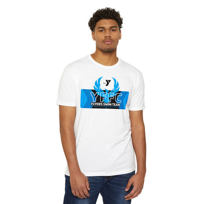 YFFC Flyers Swim Team Unisex Jersey T-shirt