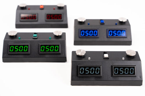 ZMF-II Black Digital Chess Clock LED - Clock - Chess-House