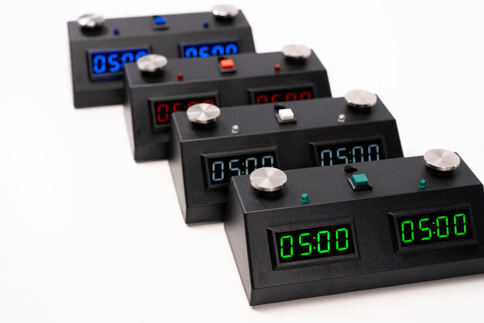 ZMF-II Black Digital Chess Clock LED - Clock - Chess-House