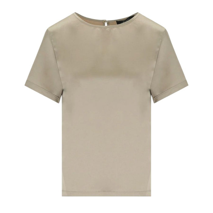 Zona Satin and Jersey Top 2615940011600